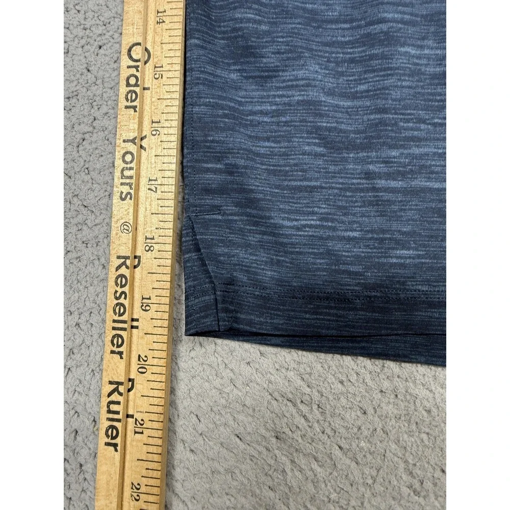 Lululemon‎ THE Shorts Mens Large Blue Running Training 9 Inseam Athletic